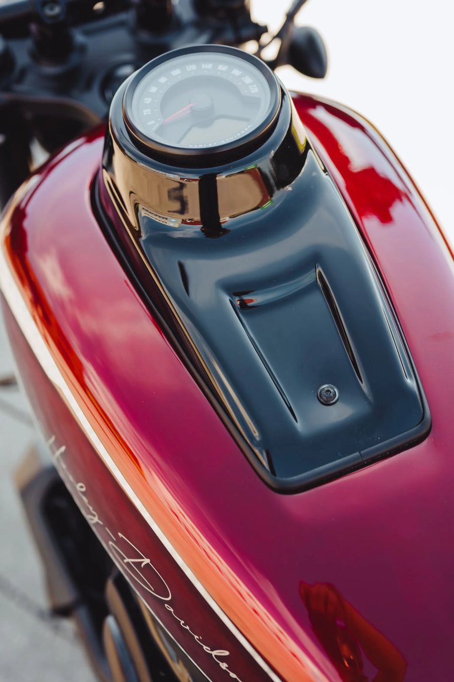 harley davidson nightster [CULT WERK] – Dashboardafdekking voor Harley