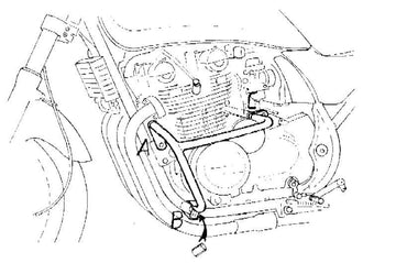 Kawasaki Zephyr 750 [1991-1999] - Motorbeschermingsbalk