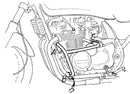 Kawasaki Zephyr 550 [1991-1999] - Motor protection bar-1