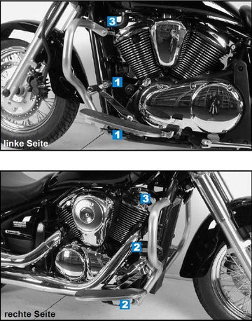 Kawasaki VN 900 Classic [2006-2017] - Motorbeschermingsbalk