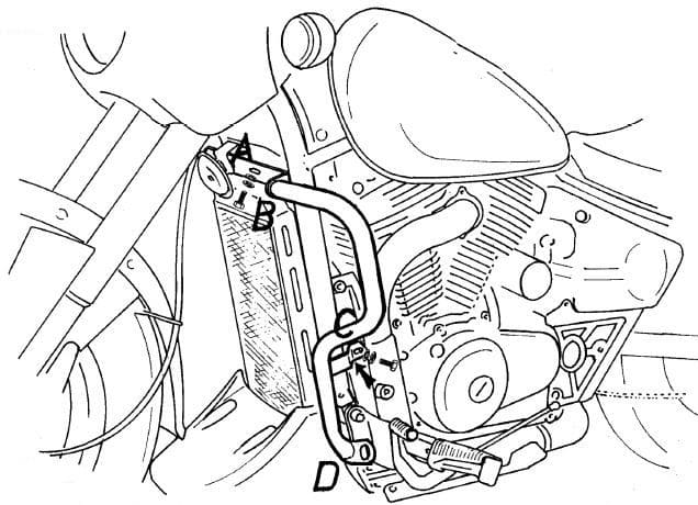 Suzuki VZ 800 Marauder [1996-2003] - Motorschutzbügel
