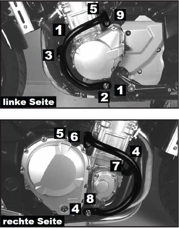 Suzuki GSF 1250 [2007-2016] - Motorschutzbügel
