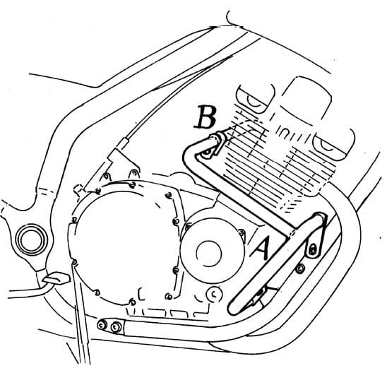 Yamaha XJ 900 S Diversion [1994-2003] - Motorbeschermingsbalk