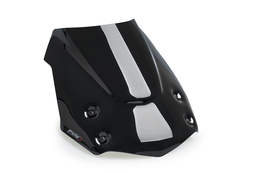 BMW F 900 R [2025] - New Generation Sport Windshield | Black | PUIG 5051N