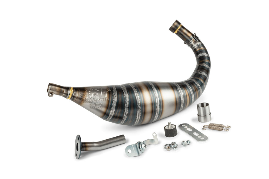 Beta RR Enduro 50 2T - Uitlaat R/T 80-90 Rood