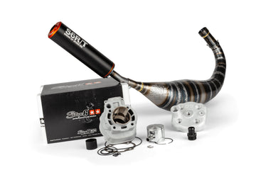 Beta RR Enduro 50 2T - Motorpack Big Racing 77ccm oranje zwart