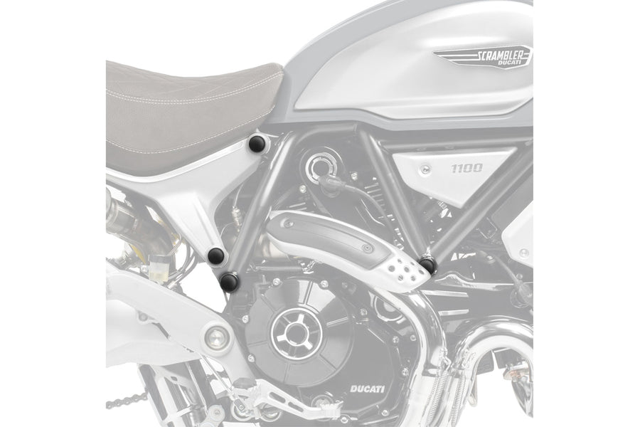 DUCATI SCRAMBLER 1100 [2020] – Kuipbevestigingen – Zwart