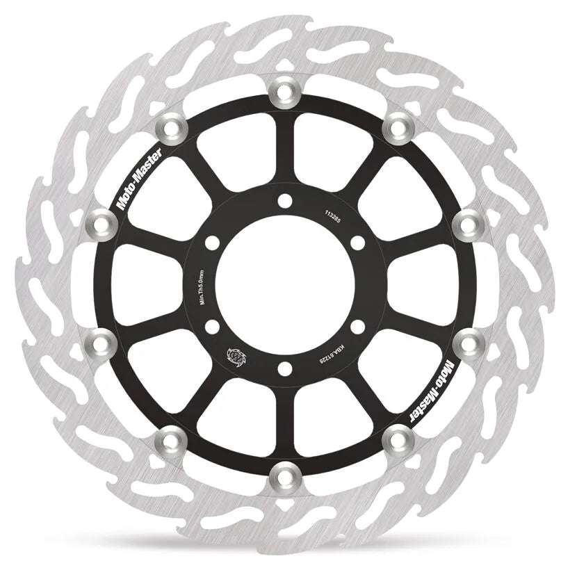 BMW R 1300 GS Adventure Triple Black [2024-2026] - Flame Series Floating Brake Disc – Item no. 113285 – Image 1