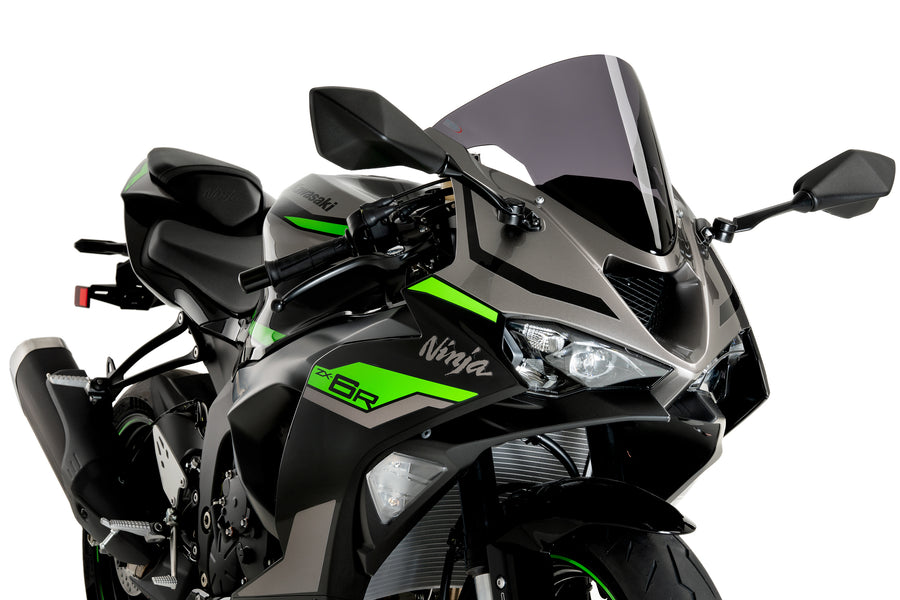 KAWASAKI ZX-6R NINJA [2025] – R-Racer Screen – Matte Black