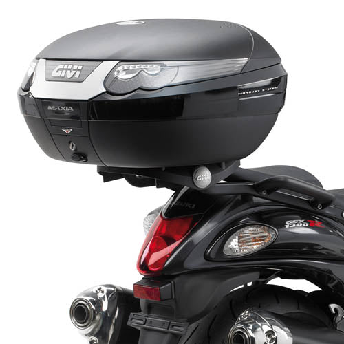 Suzuki GSX 1300 R Hayabusa [GIVI] - Topcase Träger für MONOKEY® oder MONOLOCK® Koffer zu montieren mit der MONOKEY®