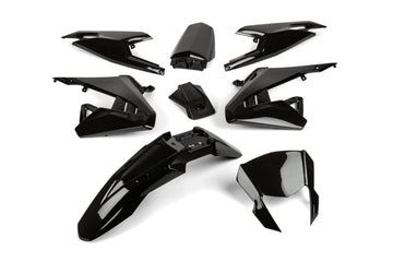Aprilia RX Factory 50 2T - Kuipset 8 stuks zwart