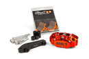 Yamaha Aerox 50 2T LC CAT [2004–] - 4-Kolben Bremssattel mit Adapter Orange