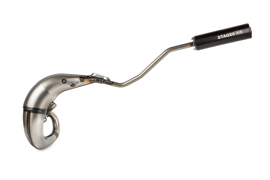 Beta RR SM 50 2T - Exhaust Streetrace High Mount left black