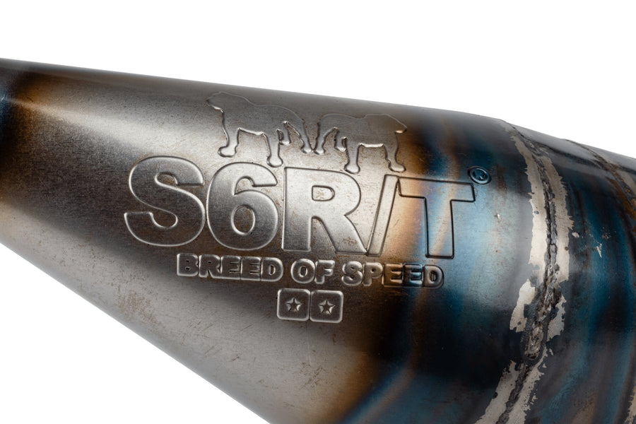 Derbi Senda R X-Treme Enduro '05 - '10 50 2T D50B0 - Auspuff R/T 70-80 Schwarz
