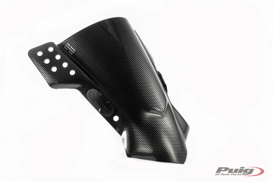 ZERO SR [2025] - PUIG Rafale-voorruit | Carbon-look | PUIG 5881C