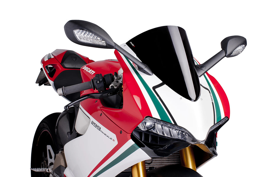 DUCATI PANIGALE V4R [2025] - PUIG R-Racer Scheibe | Schwarz | PUIG 5990N