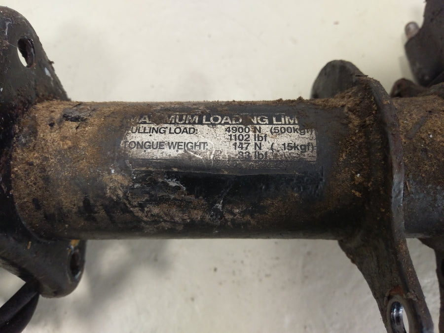 Yamaha Kodiak 400 5Y4 [2004] - Hinterachse komplett mit Differential