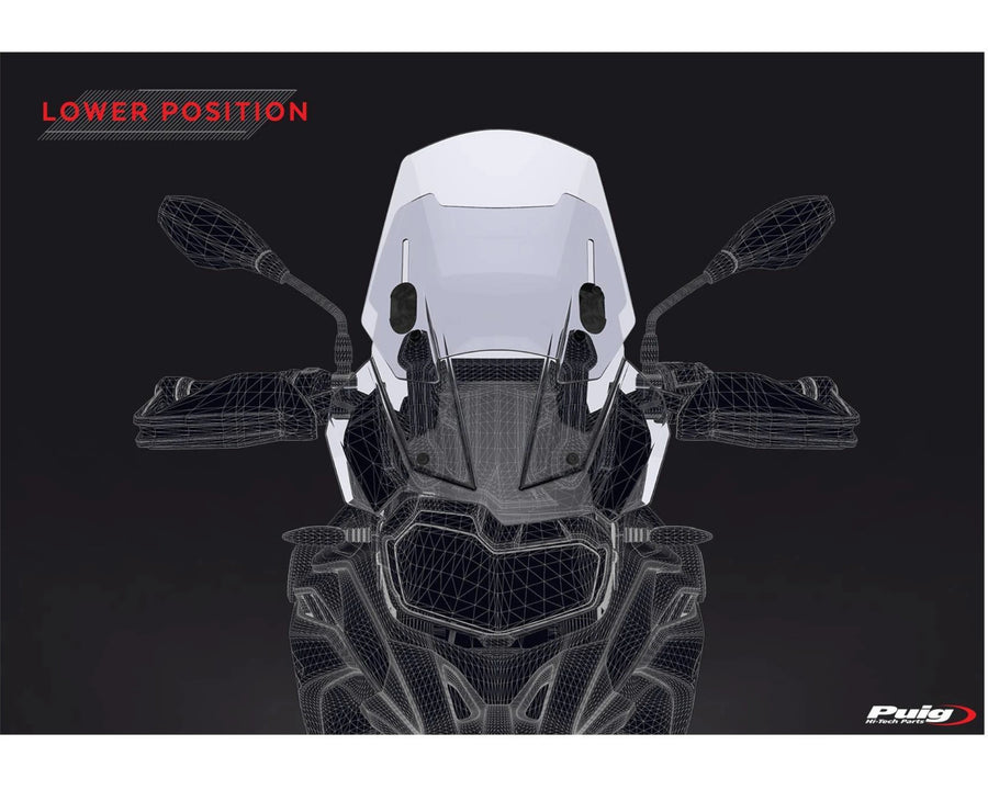 BMW F 800 GS [2025] – Verstelbare voorruit – zwaar getint