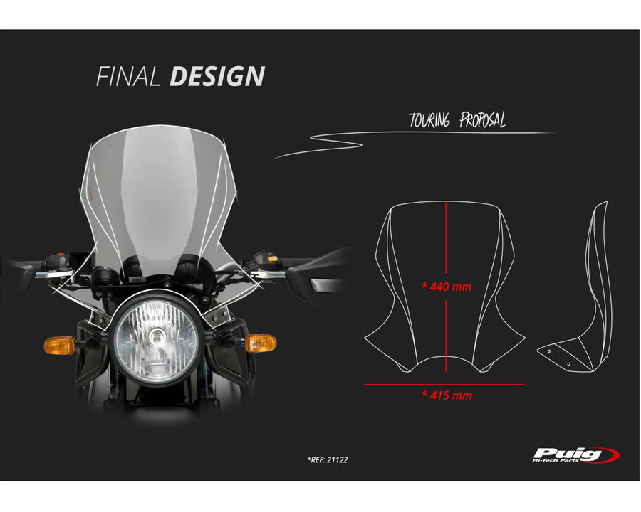 ROYAL ENFIELD HIMALAYAN 410 [2020] – Touring Screen – Tinted