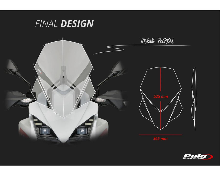 MOTO MORINI X-CAPE 700 [2024] – Tourenscheibe – Getönt