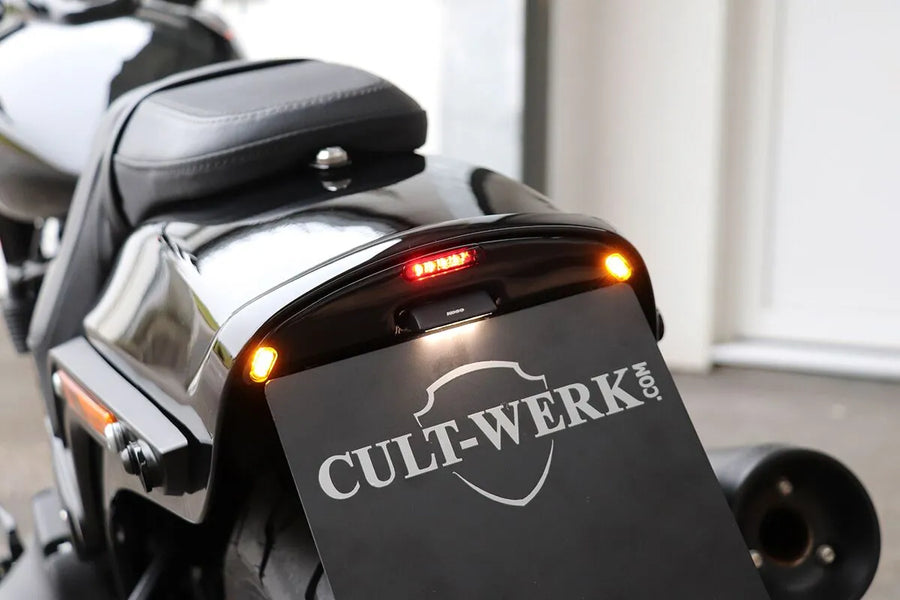 harley davidson fxfb [CULT WERK] – Kennzeichenhalterung
