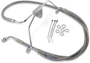harley davidson flhtcui [DRAG SPECIALTIES] - Stainless steel extended brake line kit-2
