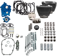 Harley-Davidson FLHTCUTG 1750 Tri Glide Ultra Anniversary 107 [2018] - 132" Power Package Motorleistungs-Kit – Oberfläche: Black Granite – Bild 8