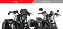 HARLEY DAVIDSON SPORTSTER 883 IRON XL 883 N [2012] – ALU frontplaat – zilver-2