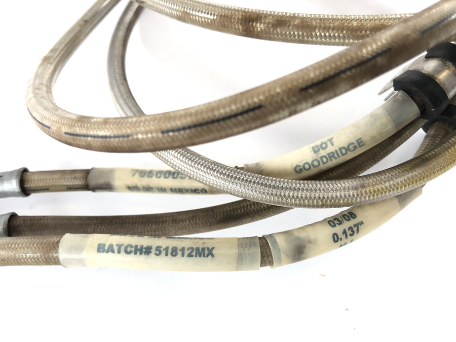 Can Am Spyder SM5 [2009] - Steel braided brake lines set front rear