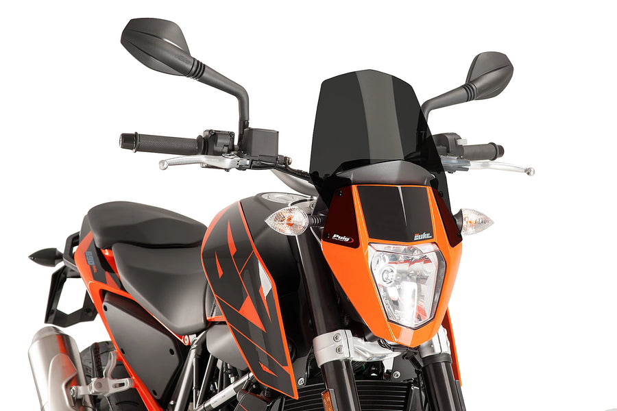 KTM 690 DUKE [2019] - Nieuwe generatie sportwindscherm | Zwaar gestemd | PUIG 6009F