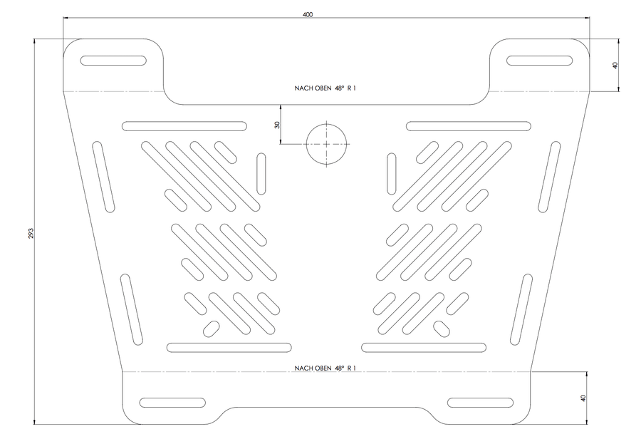Kawasaki KLE 500 / SE [2026-] - Gepäckbrückenverbreiterung
