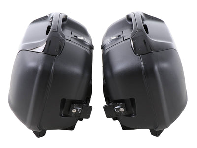 Zijkoffers [Hepco & Becker] - Journey 42 kofferset met zwarte hoes – universeel