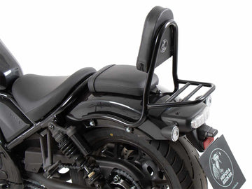 Honda CMX 1100 Rebel [2021-2024] - Sissybar mit Gepäckbrücke schwarz glanz Rohrausführung