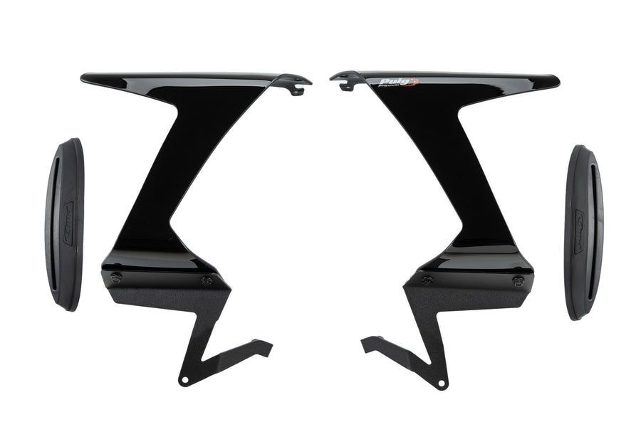 KAWASAKI ZX-6R NINJA [2025] – Race zijspoiler – Zwart