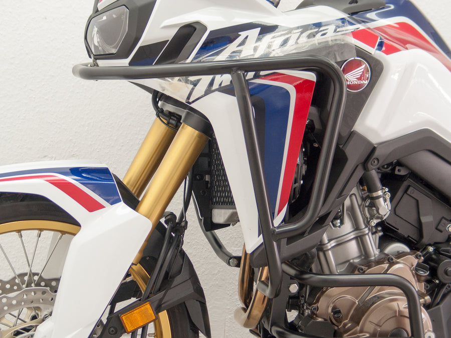 Honda CRF 1000 L Africa Twin (ook DCT) (SD04) 2015-2016 en (SD06) 2017-2019 [2015-2016] -Enduro Protective Bar hierboven, zwart