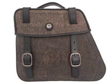 Motortas [Hepco & Becker] - Stoere leren enkele tas
