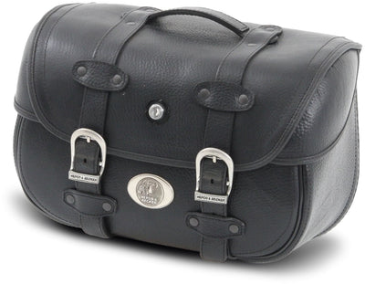 Motorcycle bag [Hepco & Becker] - Leather Liberty Big – tube pannier holder