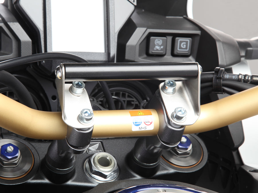 Honda CRF 1000 L Afrika Twin (ook DCT) (SD04) 2015-2016 en (SD06) 2017-2019 en andere motorfietsen [2015-2016] -device-eigenaar, laag, voor bevestiging aan de houders van het stuur