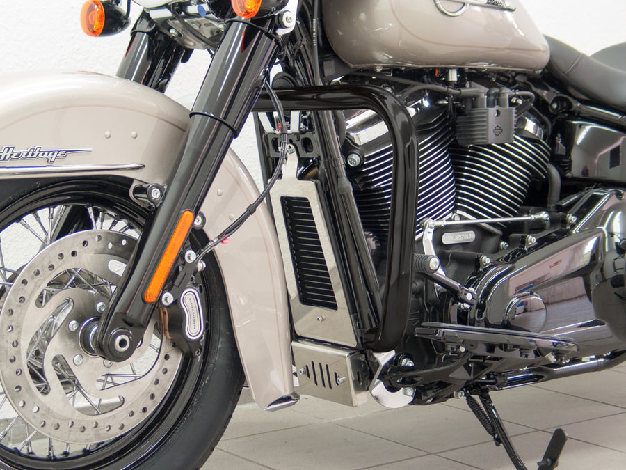 Harley Davidson Softail (Milwaukee -ight 107/114) [2018] - Beschermende bar, grote versie gemaakt van 38 mm buis, zwart
