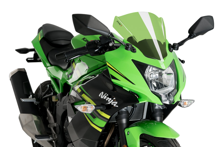 KAWASAKI NINJA 125 [2024] – Z-Racing scherm – Zwart