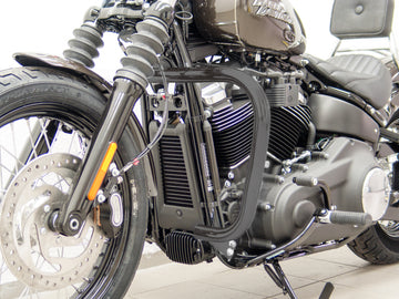 Harley Davidson Softail (Milwaukee -ight 107/114) [2018] - Beschermende bar, grote versie gemaakt van 38 mm buis, conische vorm, zwart