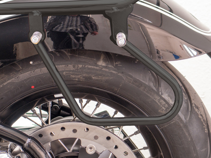 BMW R 18 (OL11) 2021- [2021] - Pack Pocket Bracket Ø 16 mm, zwart
