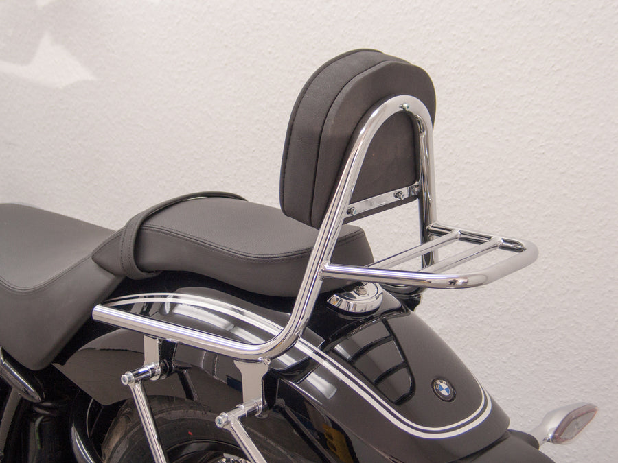 BMW R 18 (OL11) 2021- [2021] - Sissy Bar Gemaakt van pijp met kussens en bagagerek