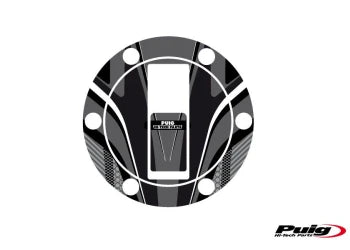 APRILIA SHIVER 900 [2019] – Tank cap protector X-TREME – Carbon look
