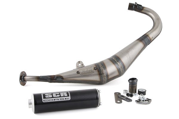 Derbi Senda DRD X-Treme SM '10 - '17 50 2T D50B0 - Auspuff Handmade 50-70