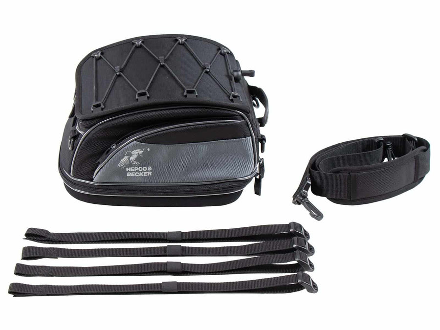 Hecktasche [Hepco & Becker] - STREET (universelle Gurtbefestigung) – Sportrack