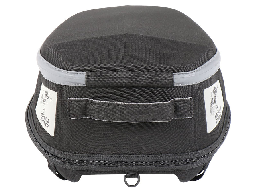 Achtertas [Hepco & Becker] - Royster Rearbag Sport achtertas met riembevestiging - zwart/grijs – Sportrack