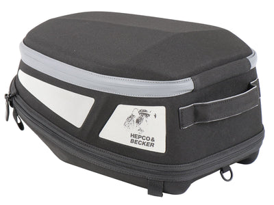 Hecktasche [Hepco & Becker] - Royster Rearbag Sport Hecktasche mit Gurtbefestigung - schwarz/grau – Sportrack
