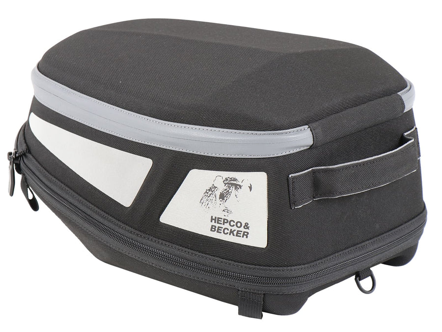 Achtertas [Hepco & Becker] - Royster Rearbag Sport achtertas met riembevestiging - zwart/grijs – Sportrack