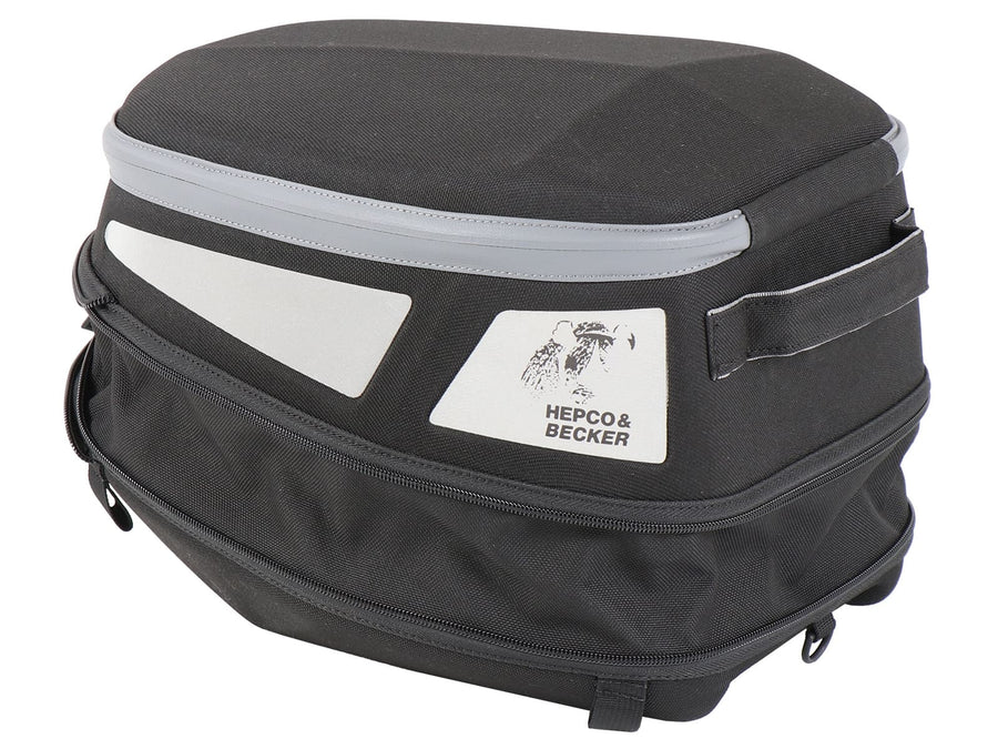 Achtertas [Hepco & Becker] - Royster Rearbag Sport achtertas met riembevestiging - zwart/grijs – Sportrack
